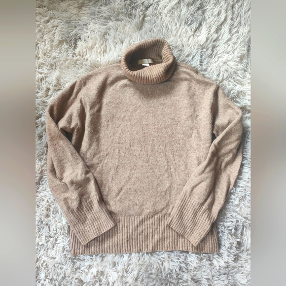 H&M Brown Turtleneck Sweater Size S - Picture 1 of 3